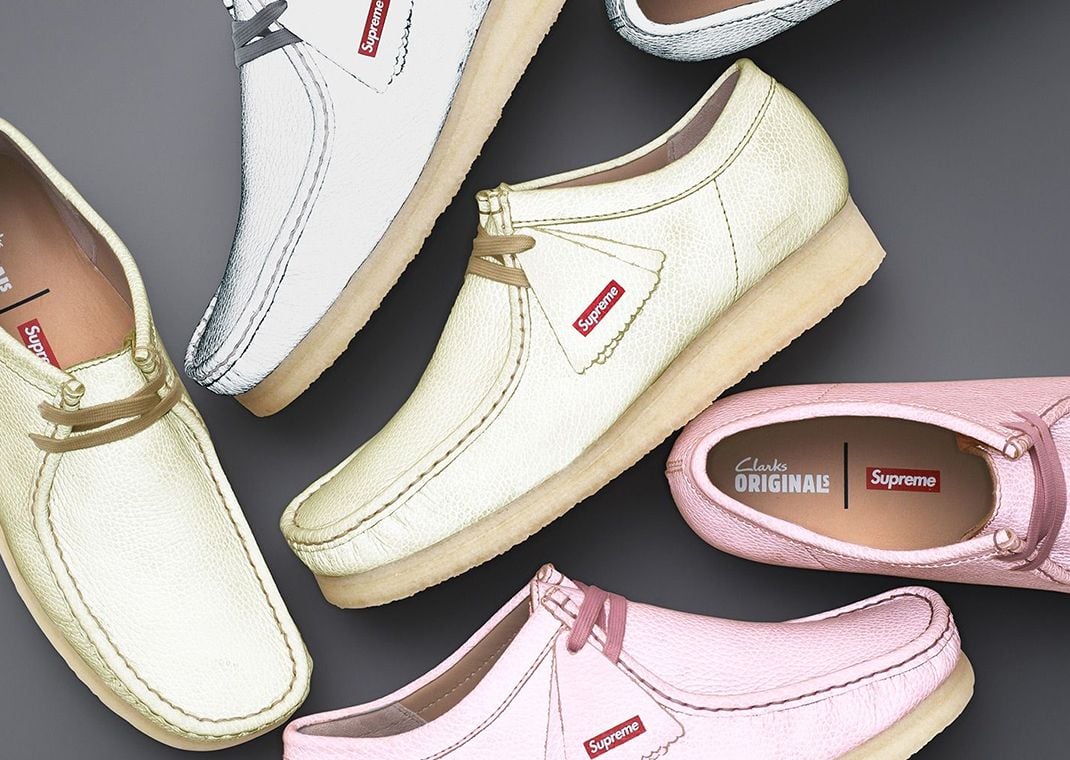 Supreme x Clarks Originals Wallabee Reflective Pack
