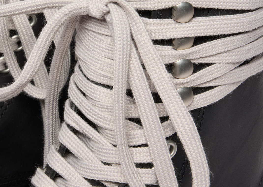 Rick Owens x Dr. Martens Steel Toe - Lace Detail