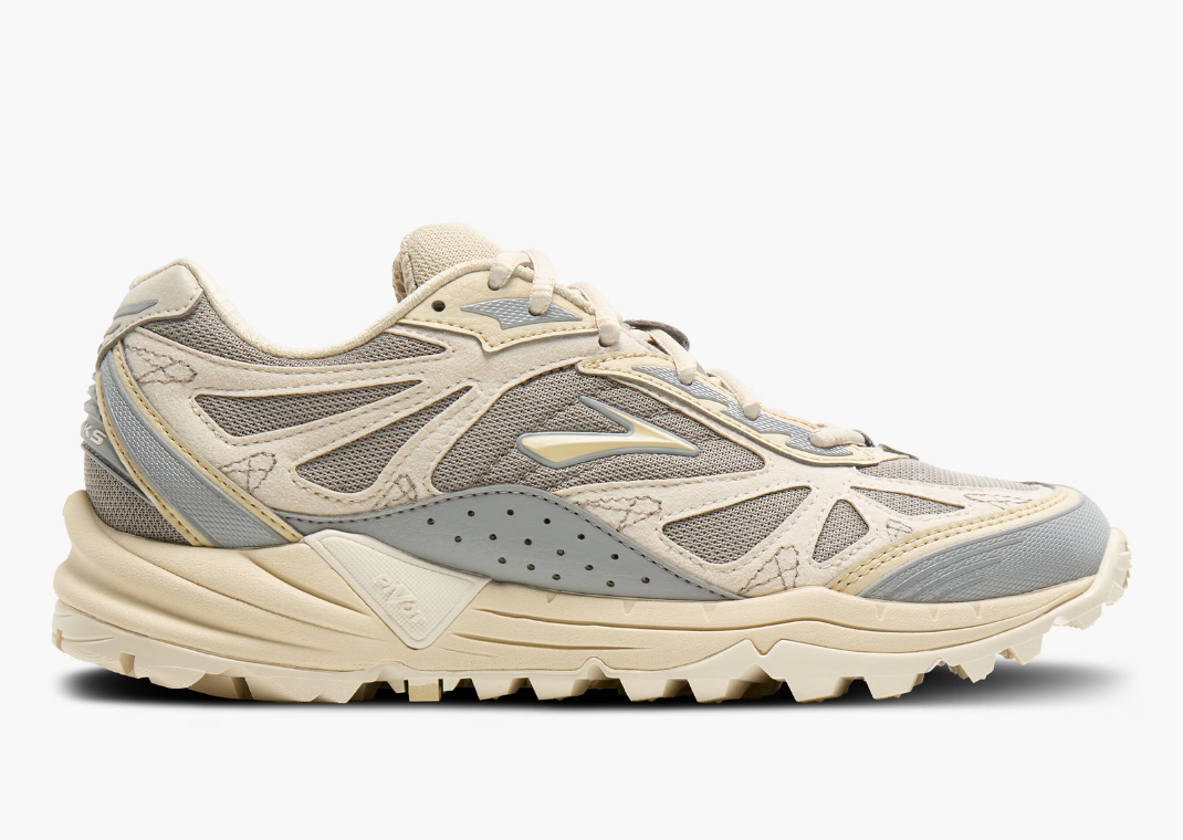 Brooks Cascadia 1 Rock Ridge/Gravel - Lateral