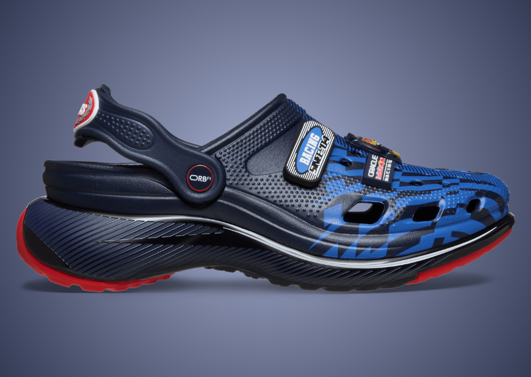 Red Bull Racing x Crocs Classic Runner Lateral