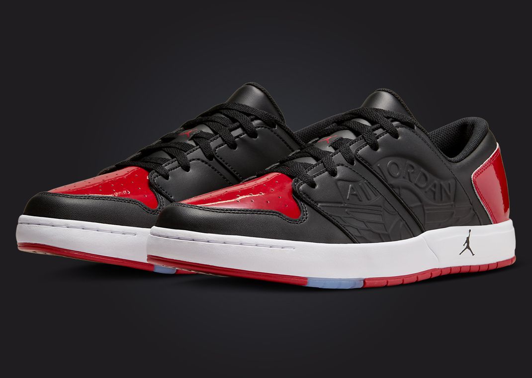 Air Jordan Nu Retro 1 Low Patent Bred