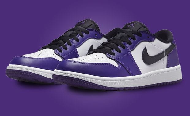 Court Purple Makes Its Way Onto The Air Jordan 1 Low Golf