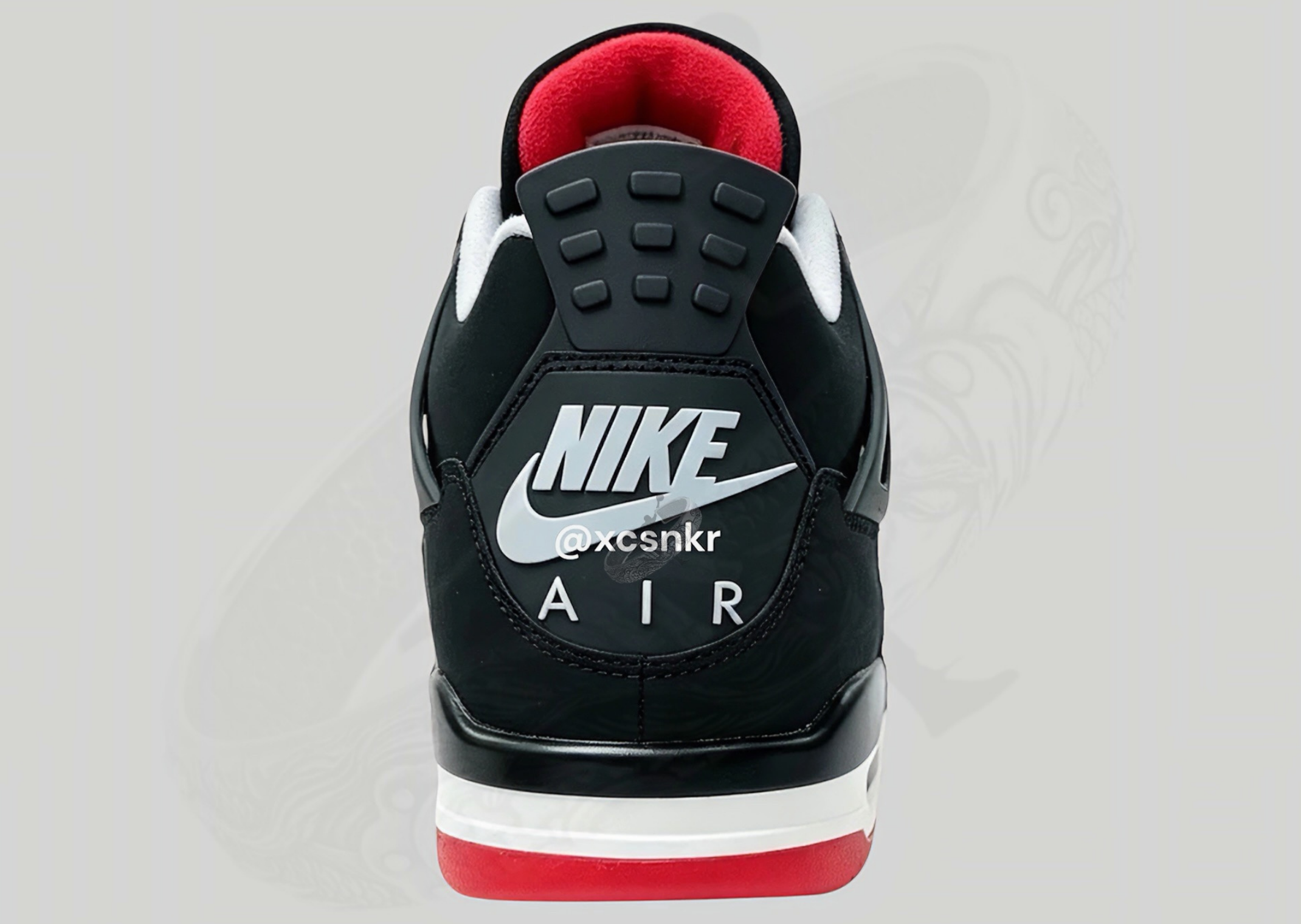 Air Jordan 4 Retro Bred - Back