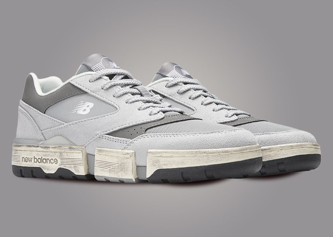 MSFTSrep x New Balance 0.01 Grey Angle