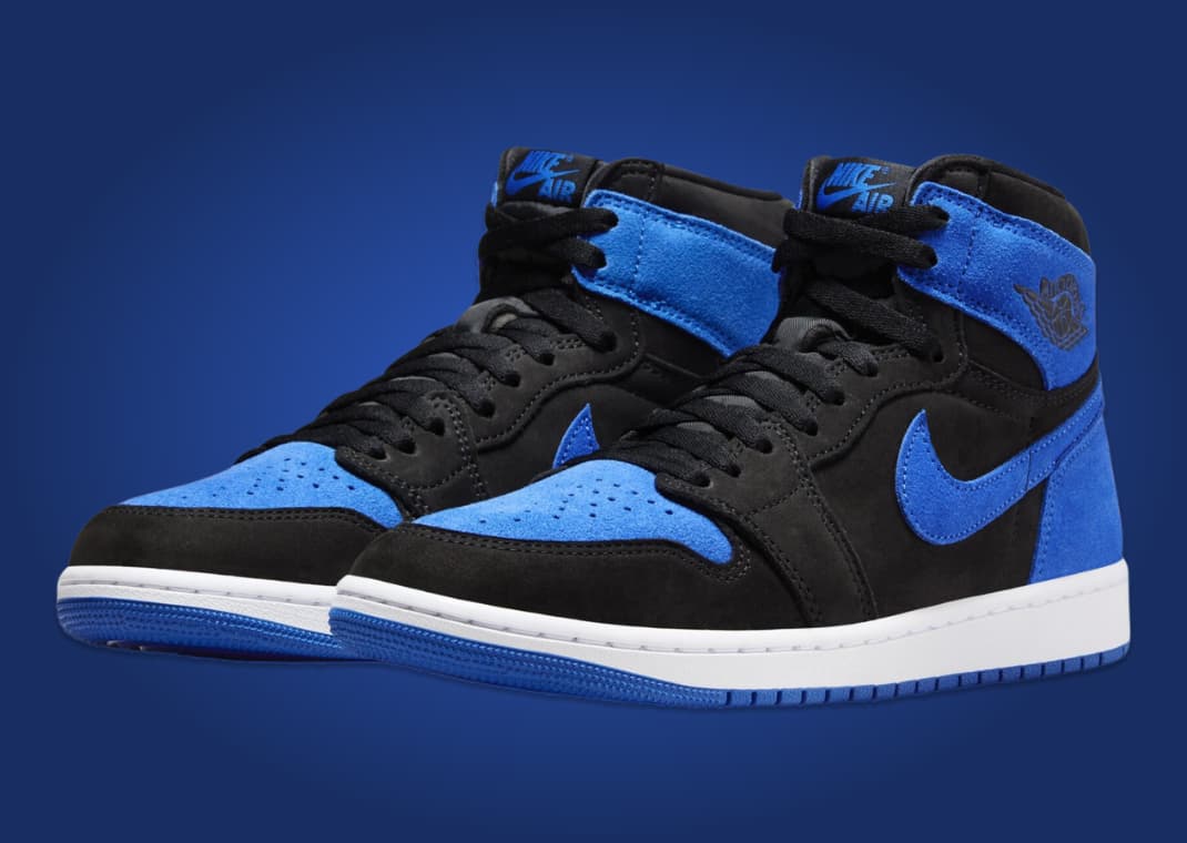 Jordan 1 royal blue and black online