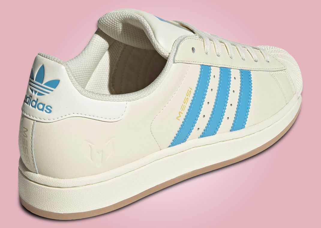 Lionel Messi x adidas Superstar Argentina Heel Angle