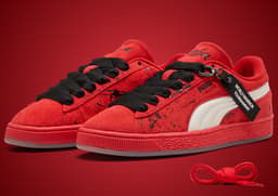 Street Fighter x Puma Suede Ken Masters - Angle