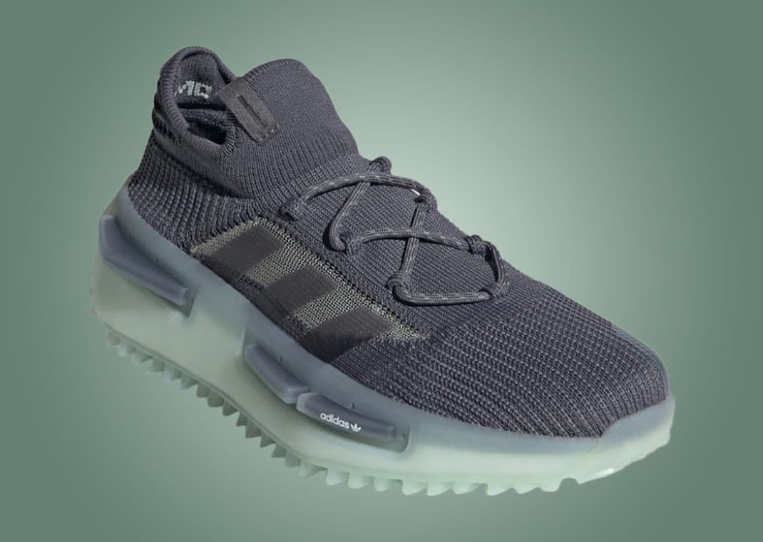 adidas gazelle silver green womens adidas NMD_S1 Shoes - Men's - Ice Mint / Onyx / Onyx