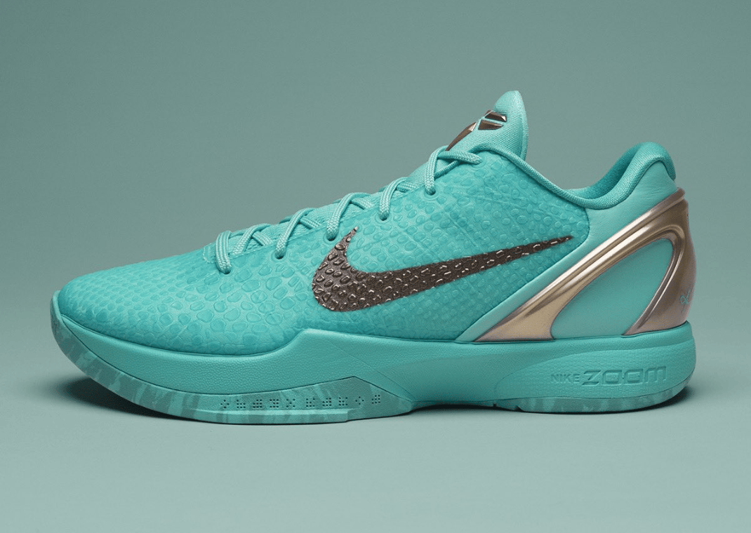 Jalen Brunson x Nike Kobe 6 Protro Statue of Liberty PE