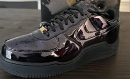 Nike Crafts a Crown-Shaped Midsole for Patent Leather LeBron James Air Force 1 