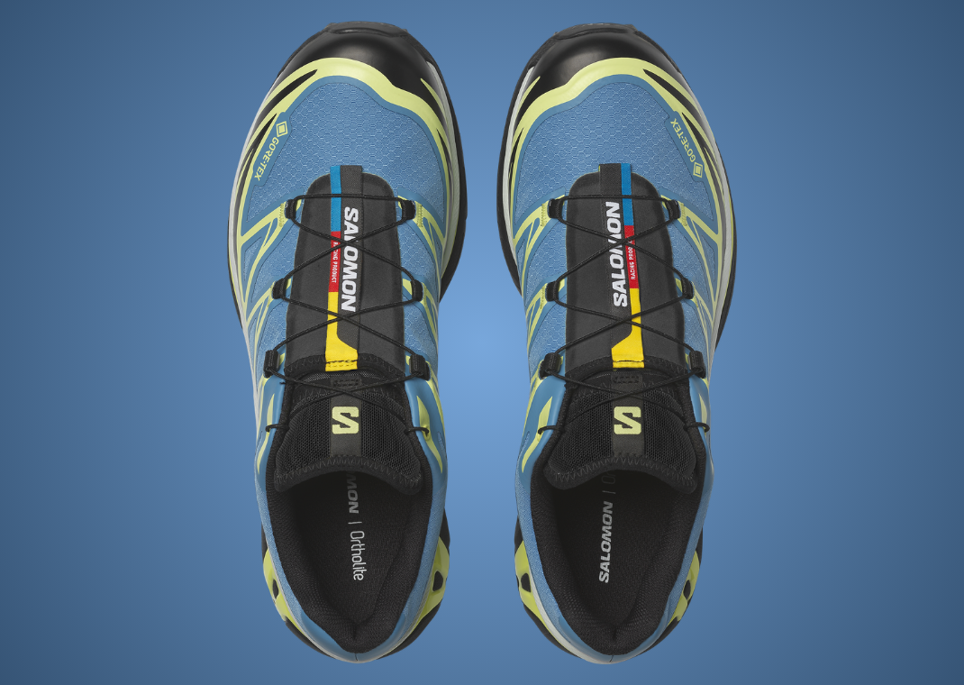 Salomon XT-6 Gore-Tex Niagara/Sunny Lime - Top