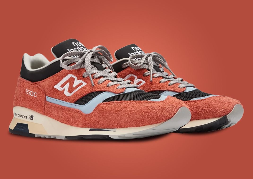 New balance 1500 made in england red suede on sale