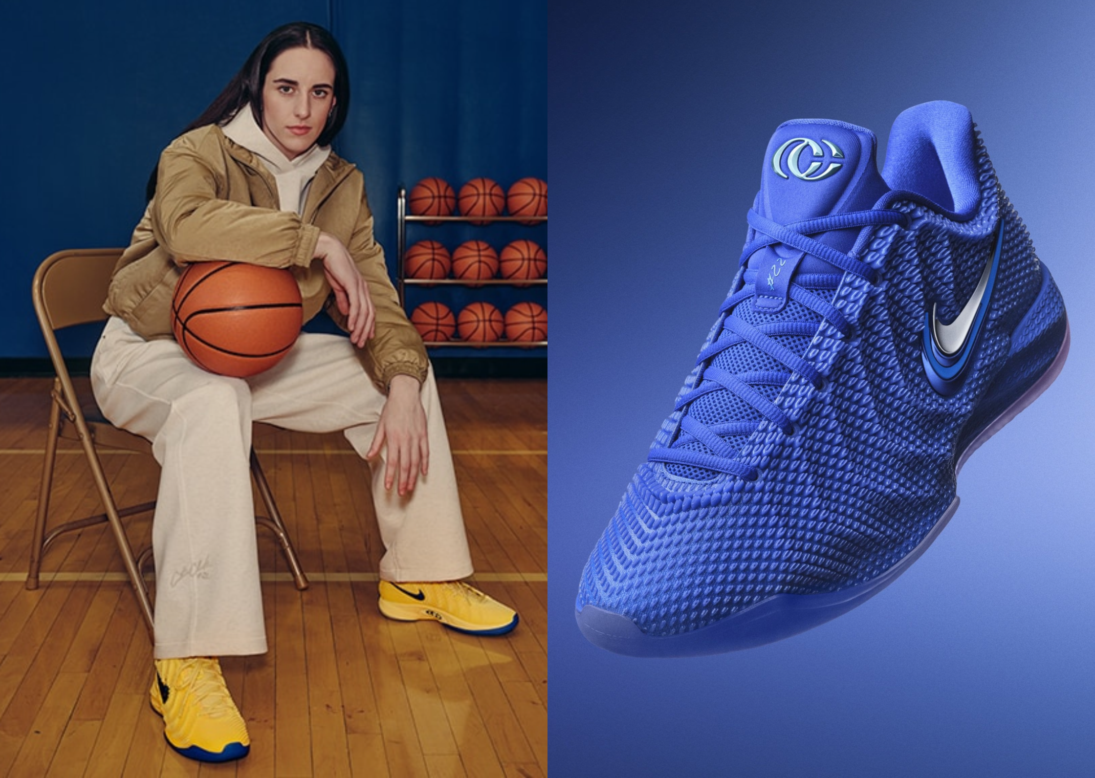 Nike Caitlin 1 Warning Code and Caitlin Blue