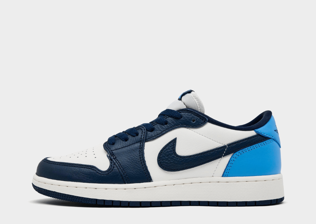 Air Jordan 1 Retro Low OG UNC Obsidian (GS)