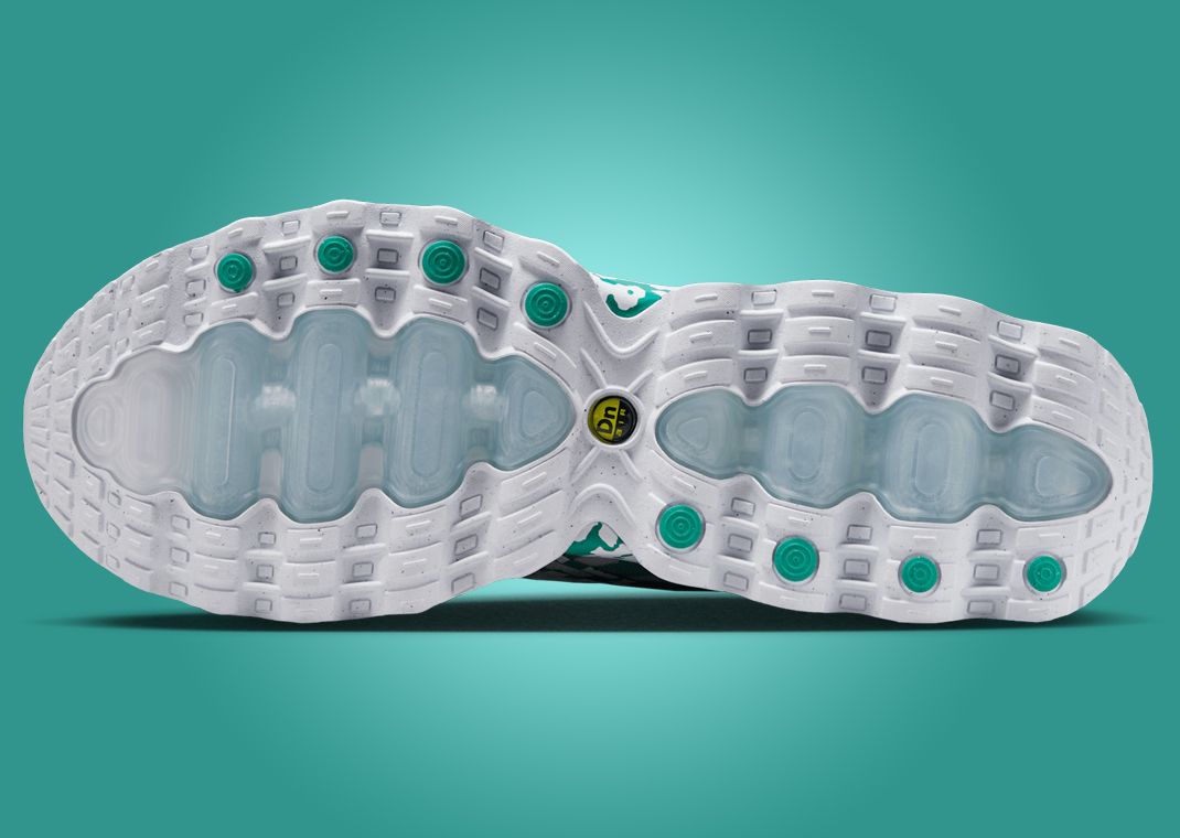 Cav Empt x Nike Air Max DN8 SP White Neptune Green Outsole