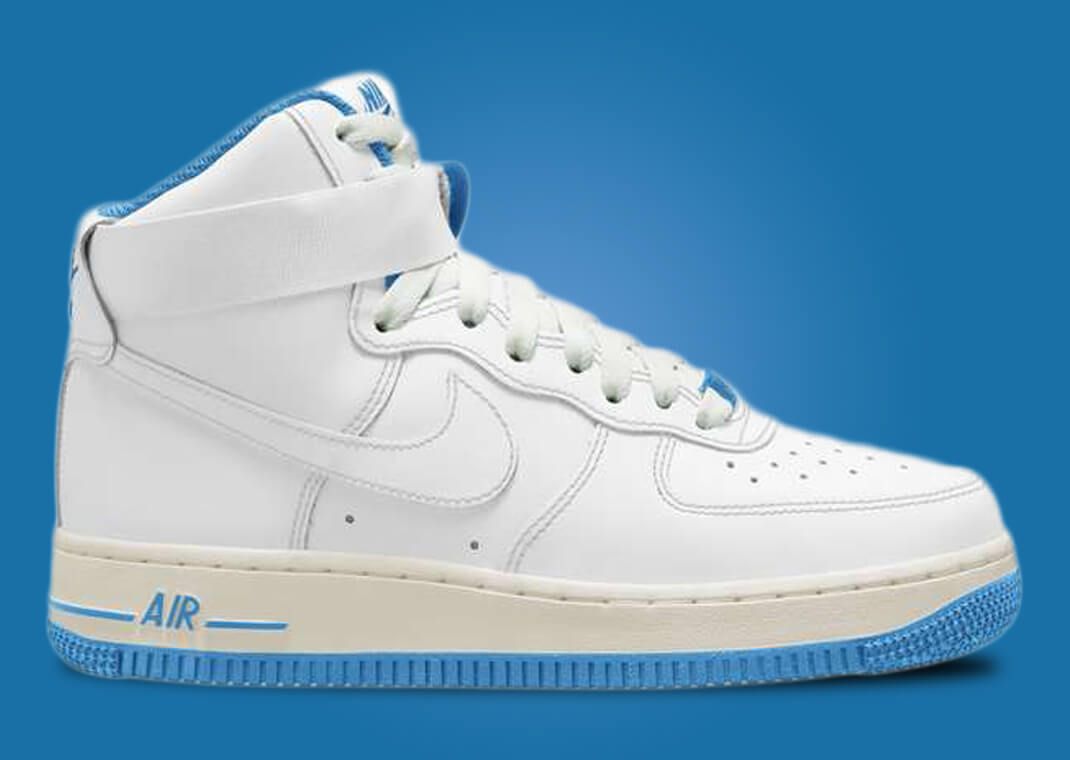 Nike Air Force 1 High White University Blue (W)