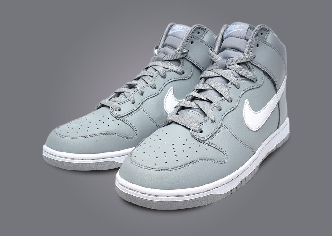 Nike Dunk High Wolf Grey White