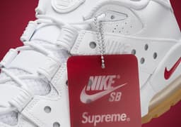 Supreme x Nike SB Air Max CB '94 White - Detail