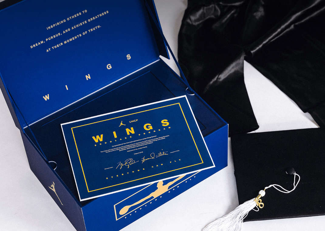 Jordan Wings scholarship program