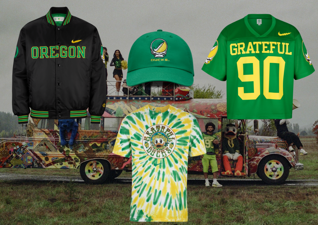 Oregon Ducks Grateful Dead Merch