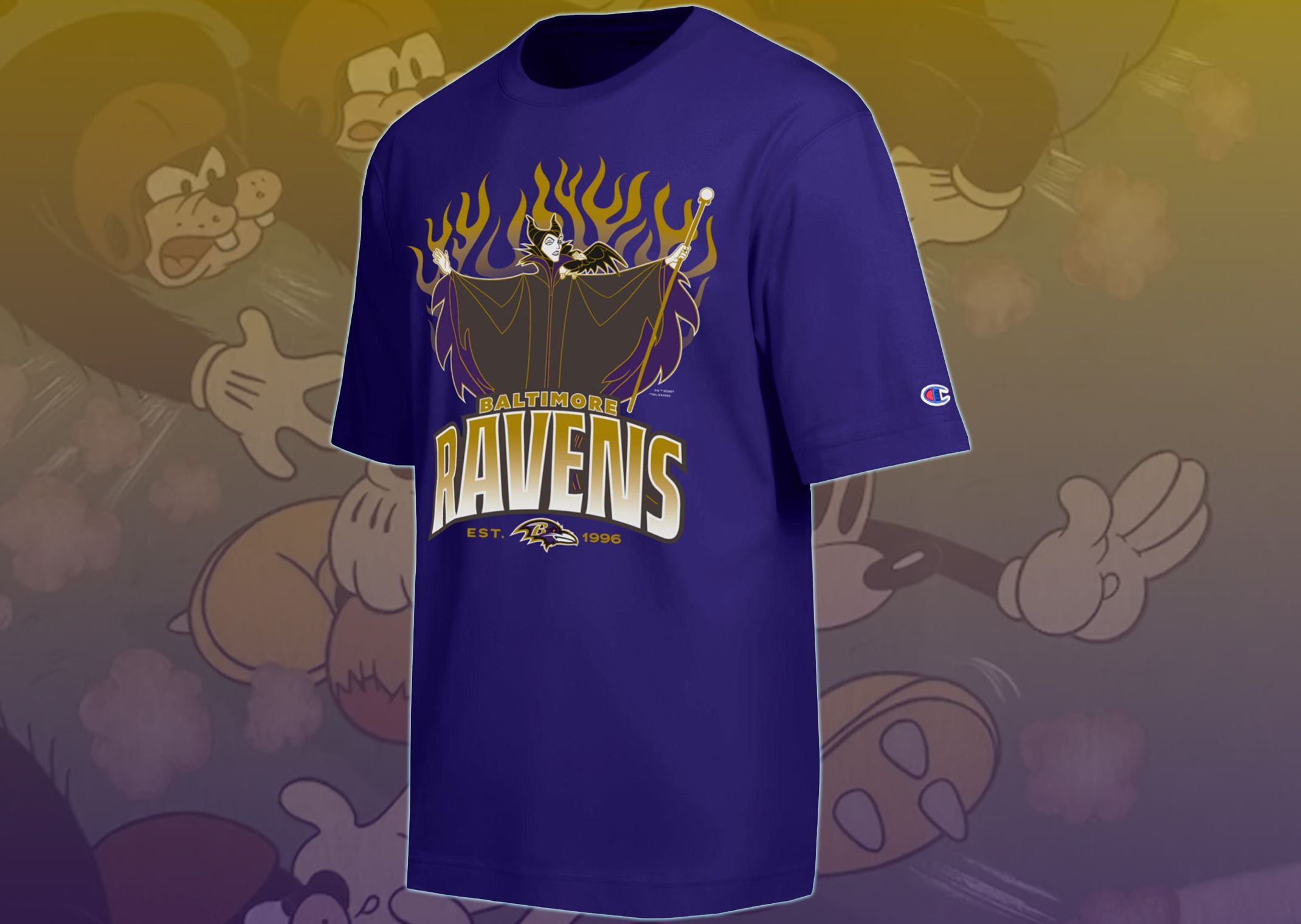 Baltimore Ravens (Maleficent and her Raven)