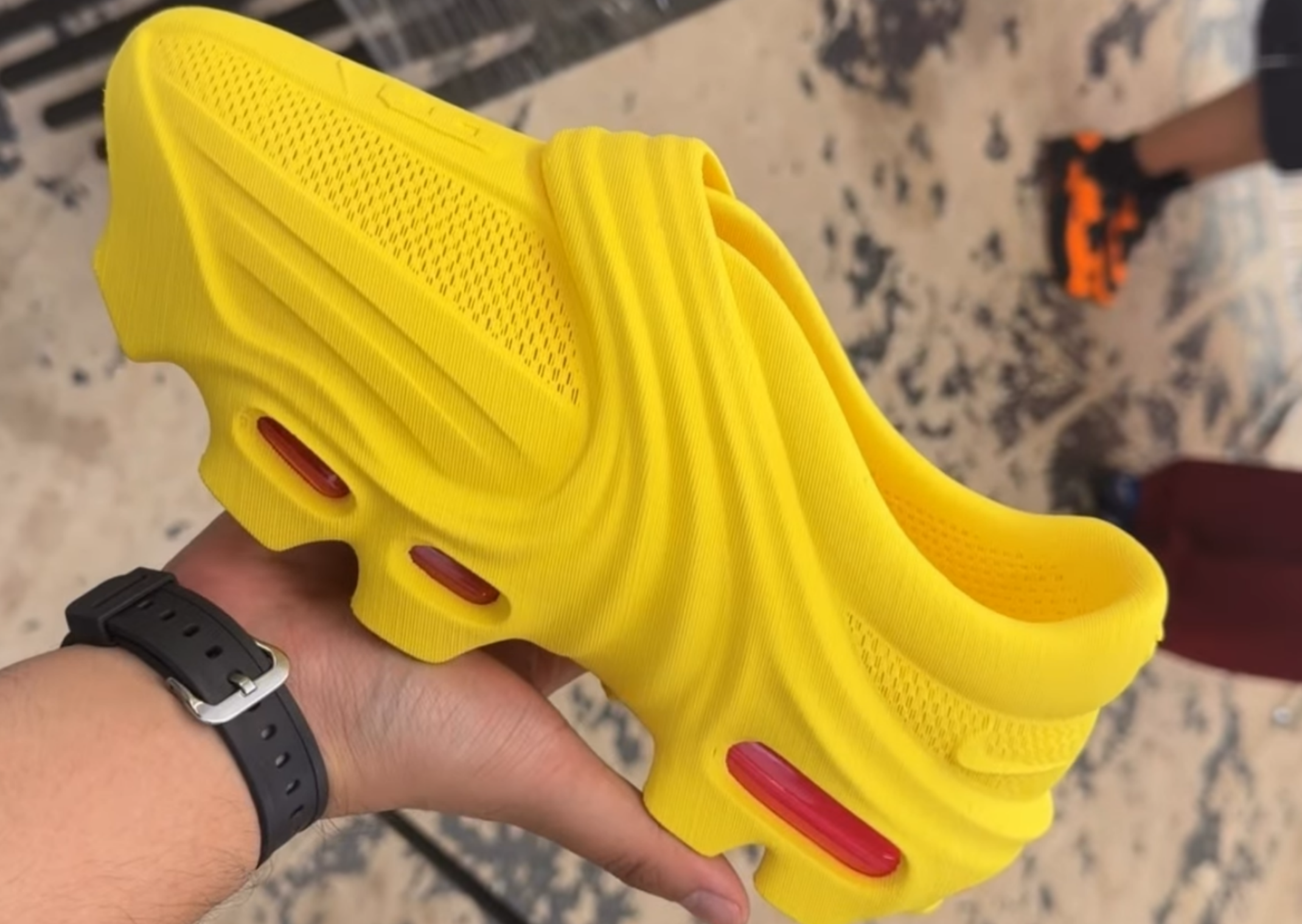 Tasnim Chowdhury Nike Air Works 3D Printed Shoe