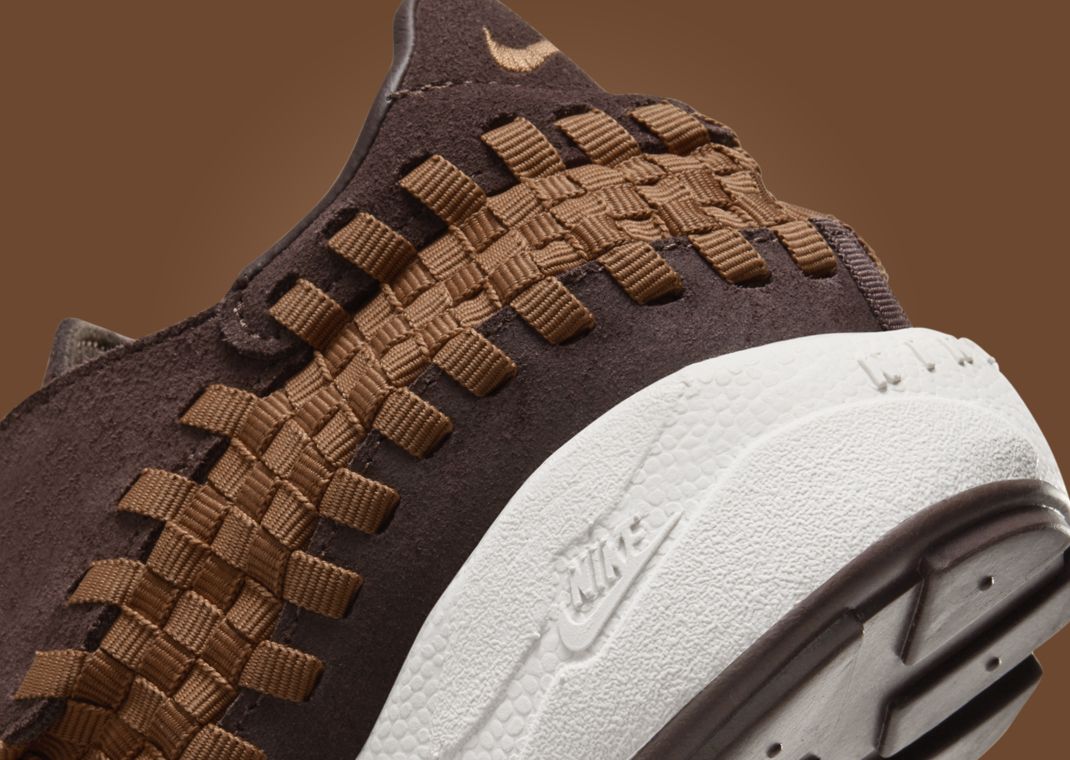 Nike Air Footscape Woven Earth Light British Tan Heel Detail
