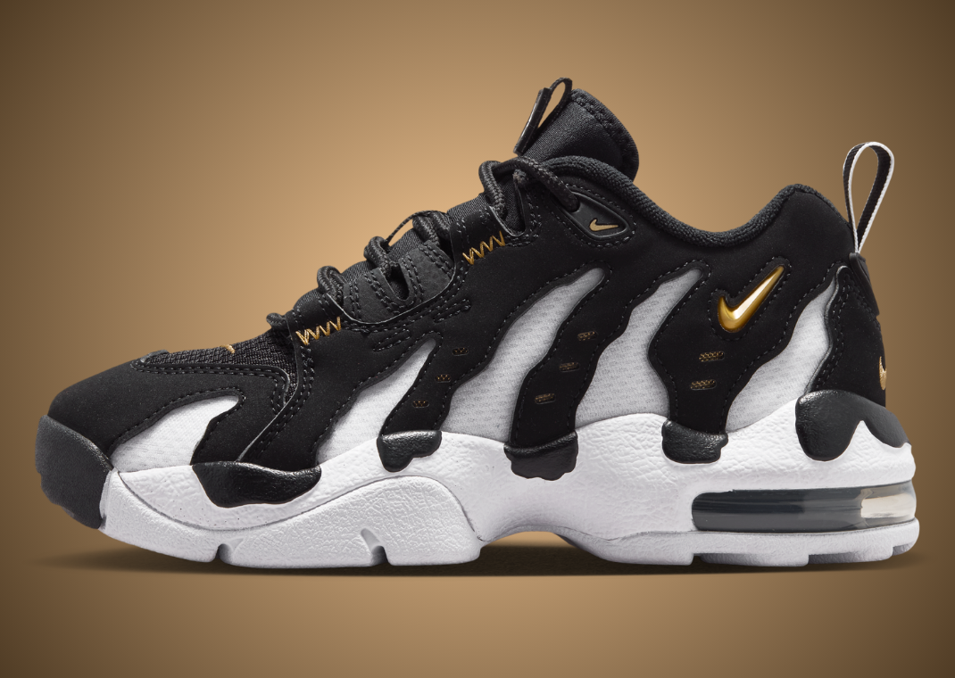 Nike DT Max '96 Black Metallic Gold - Lateral
