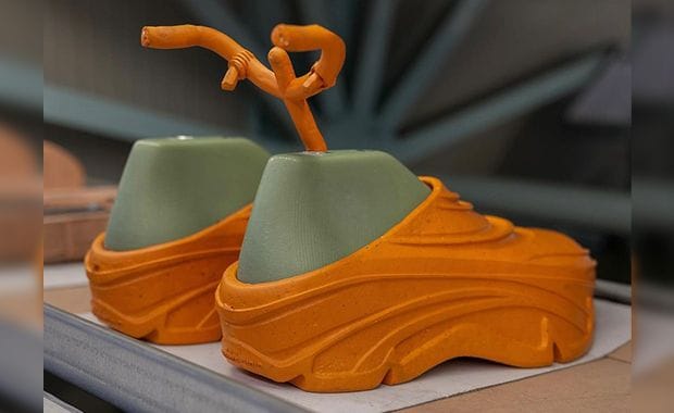 BERSHKA And RAL7000STUDIOS Create A Futuristic Clog