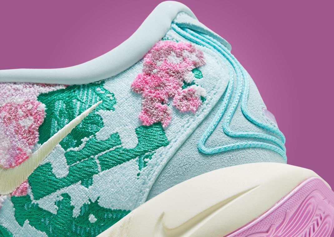 D&L Floral Shoelaces – 'What The Lebron' LBJ Kings Pride Celebration WTT Style
