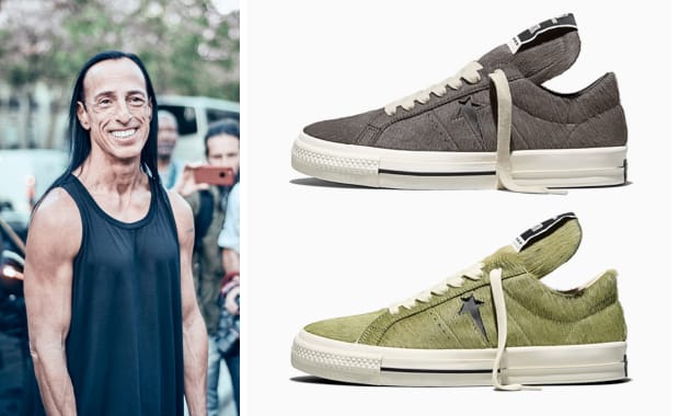 Rick Owens Just Wrapped the Converse DRKSHDW One Star Pro in Pony Hair