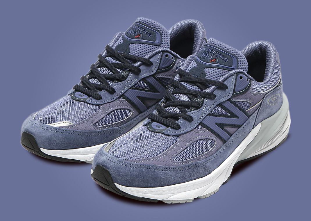 New Balance 990v6 Made in USA Purple Angle