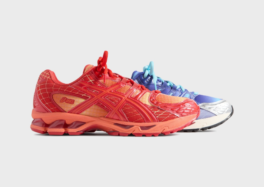 Kith x Marvel vs. Capcom x Asics Gel-Nimbus 10.1 Iron Man vs. Mega Man Lateral