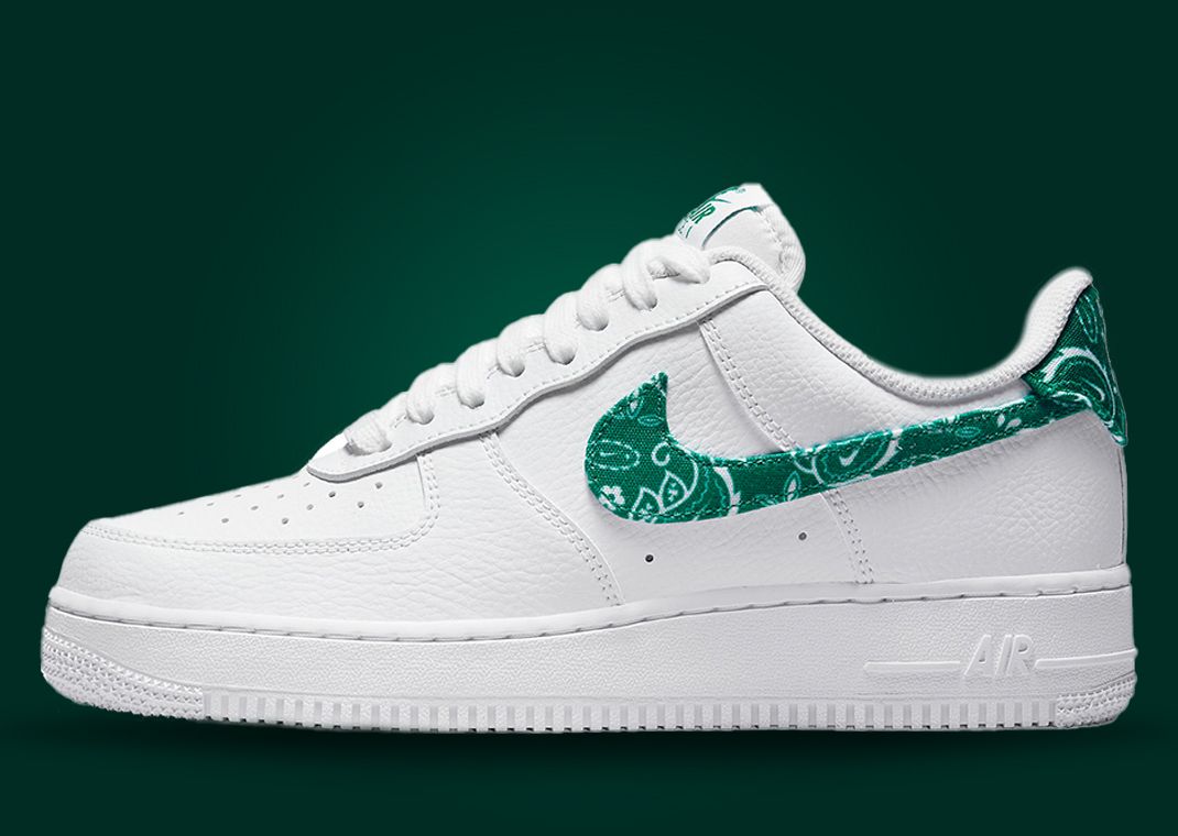 Paisley Prints Make Their Way Onto The Nike Air Force 1