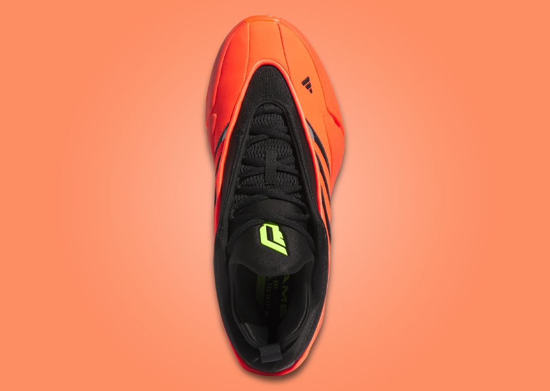The adidas Dame 9 Solar Red Releases October 2024