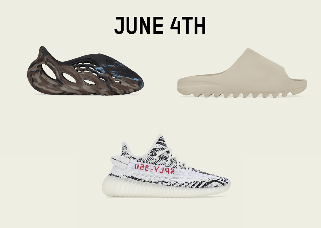 Yeezys Dropping June 4