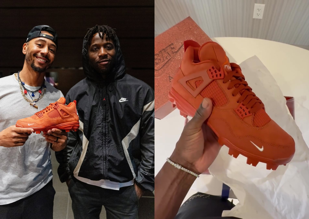 Nigel Sylvester x Air Jordan 4 Brick by Brick Cleat