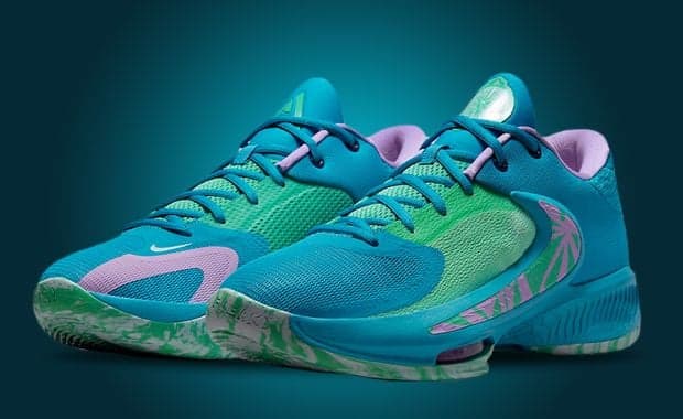 Giannis' Nike Zoom Freak 4 Birthstone Could Be His Wildest Colorway Yet