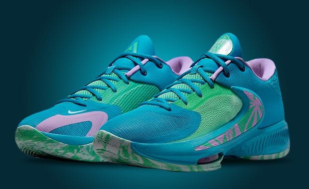 Giannis' Nike Zoom Freak 4 Birthstone Could Be His Wildest Colorway Yet