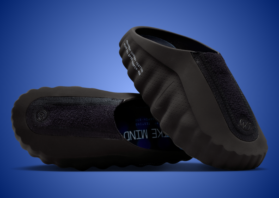 fragment design x Nike Mind 001 Black Angle