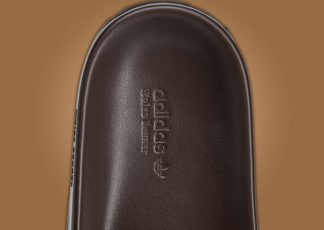 Wales Bonner x adidas Adilette Dark Brown Insole
