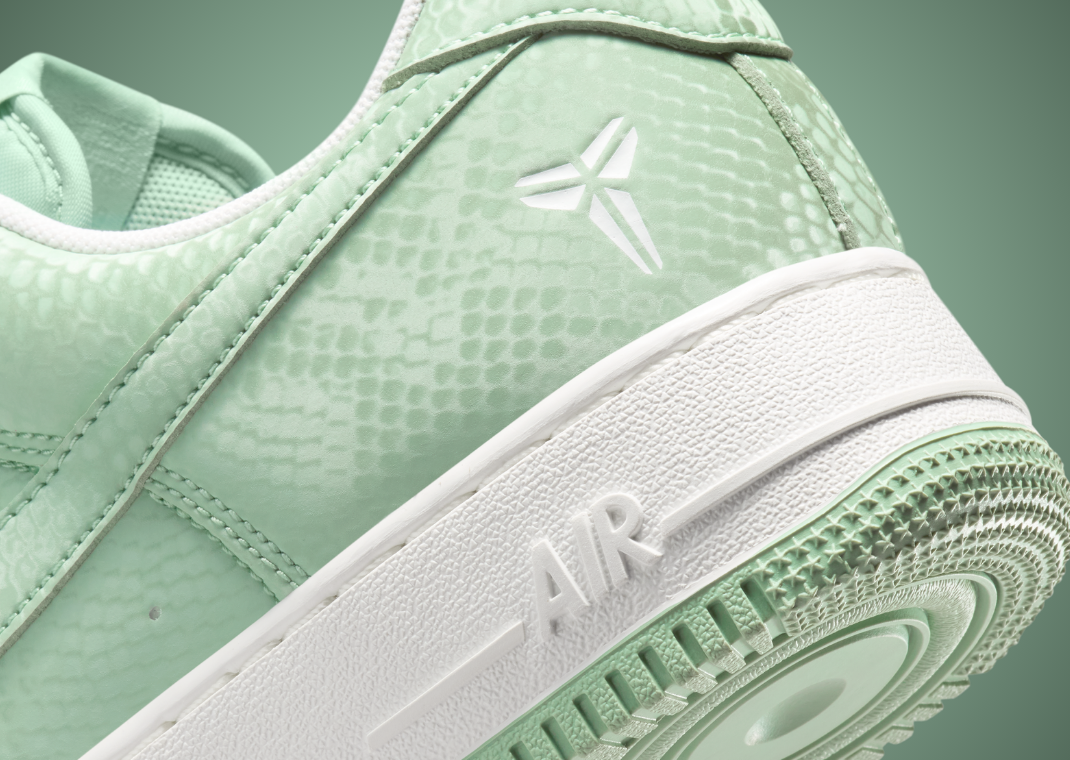 Nike Kobe Air Force 1 Low Steam - Heel Detail