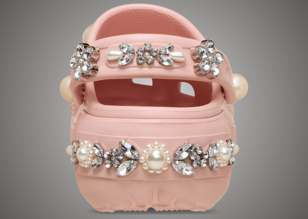 Simone Rocha x Crocs Classic Clog Pink Rose - Back