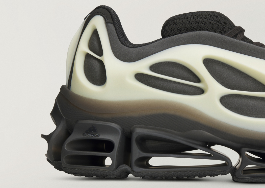 Willy Chavarria x adidas Willy Mega Low Black White - Heel Detail