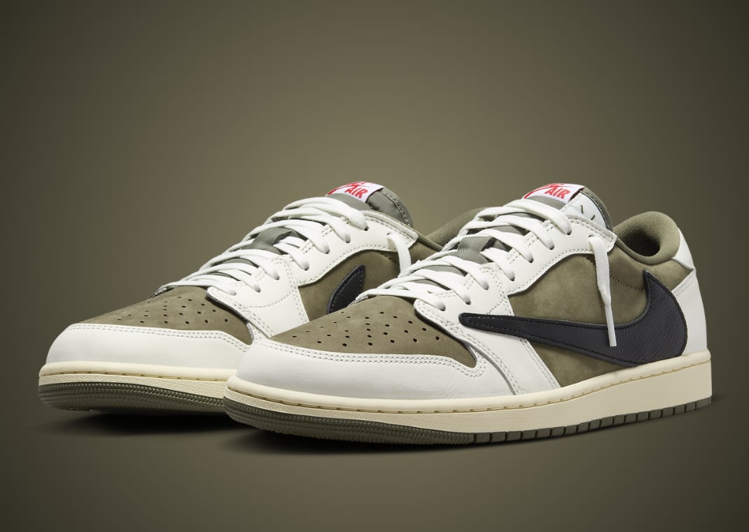 Travis Scott x Air Jordan 1 Retro Low OG Reverse Olive