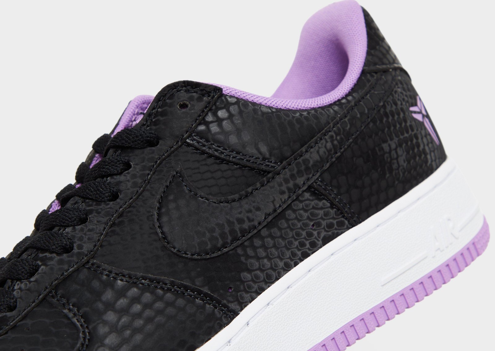 Nike Kobe Air Force 1 Low Black Purple Stardust