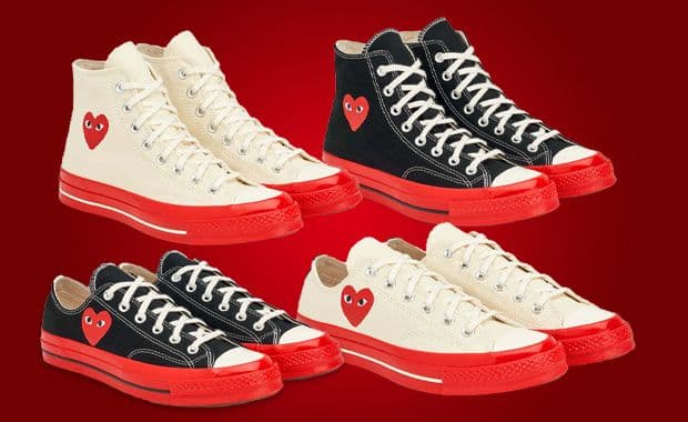 CDG Play Puts A new Spin On Their Infamous Converse Chuck 70 Design