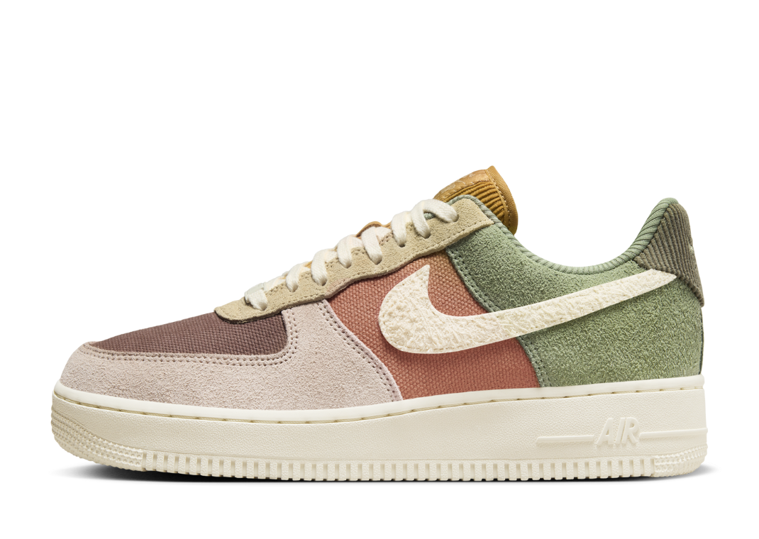 Nike Air Force 1 '07 LX Oil Green Terra Blush (W) Lateral