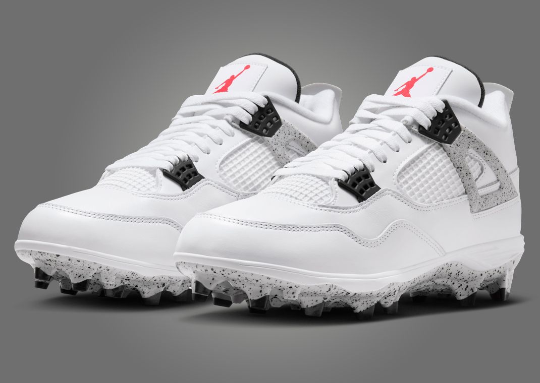 Air Jordan 4 Retro MCS White Cement Angle