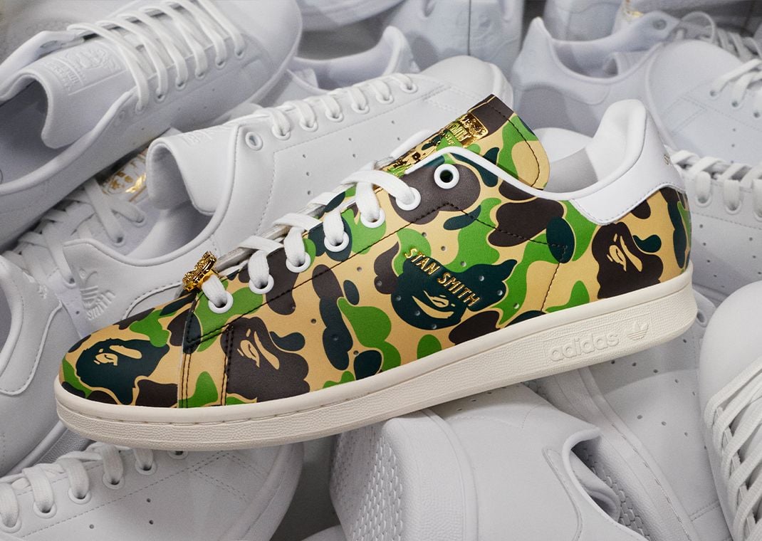 The Latest BAPE x adidas Stan Smith Releases February 2024